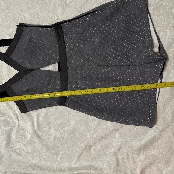 WHITNEY Eve gray and black romper size 0 - Picture 12 of 14